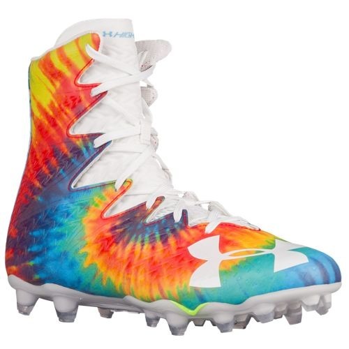 tie dye under armour cleats