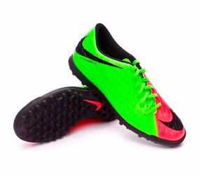 nike hypervenom verdes con naranja