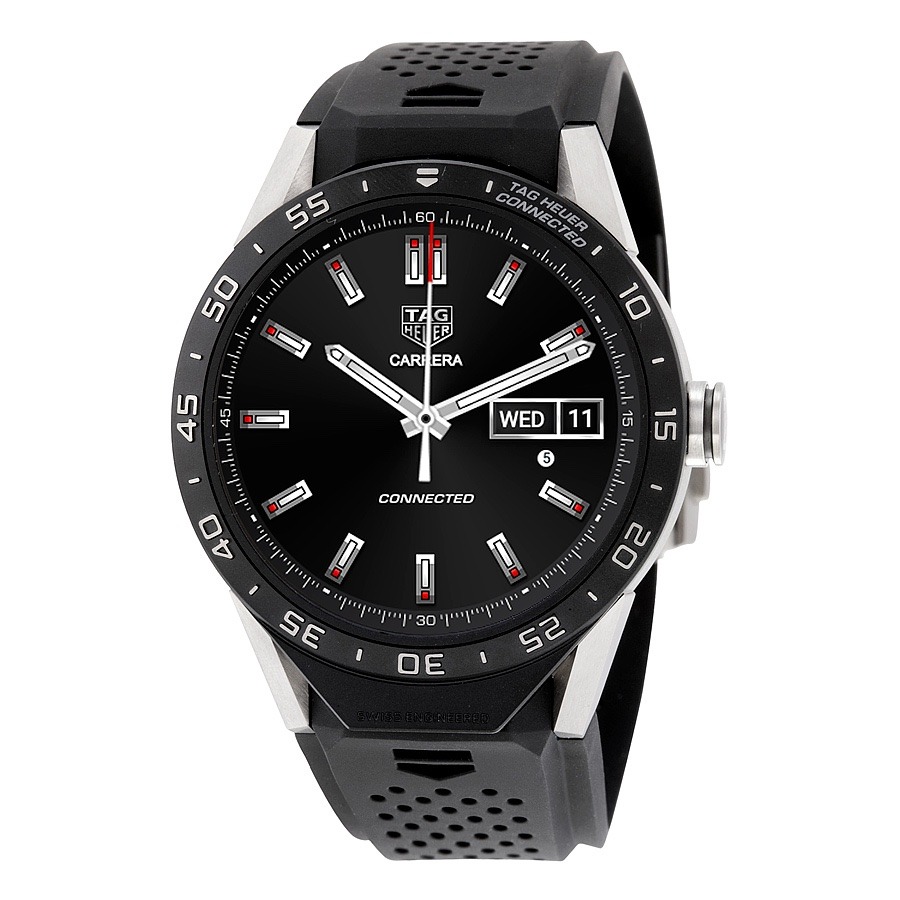 Tag Heuer Connected Titanium Sar8a80.ft6045 Smartwatch - R$ 11.979,00 em Mercado Livre