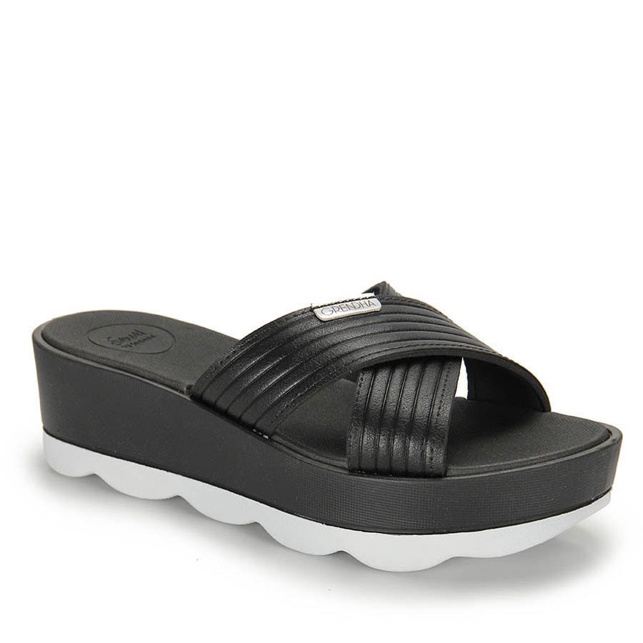 Tamanco Anabela Grendha Sense Soft - Preto - R$ 49,99 em Mercado Livre