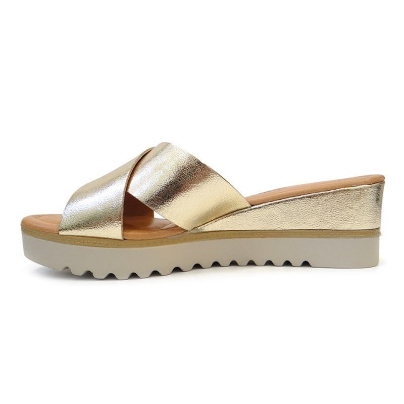 Tamanco Anabela Z2191 - Dakota (76) - Ouro Light - R$ 48,68 em Mercado Livre