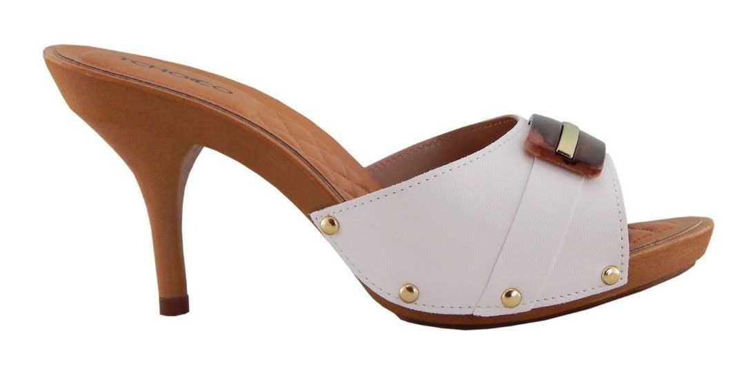Tamanco Tchocco Feminino Salto 9cm 56105 Pronta Entrega - R$ 104,90 em Mercado Livre