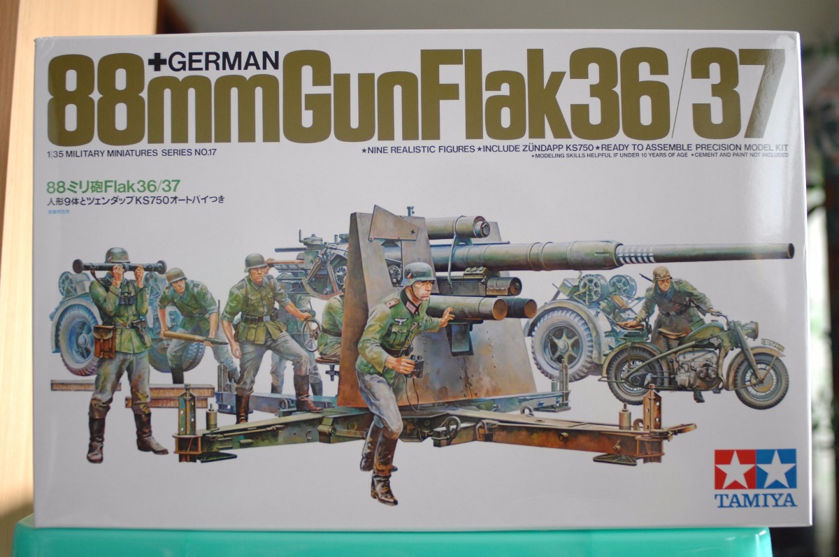 Tamiya 135 German 88mm Gun Flak 3637 79800 En Mercado Libre