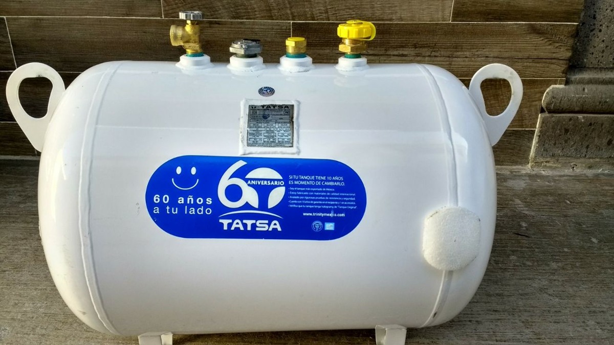 Tanque Estacionario Tatsa 100 Litros Precio Tanque Estacionario Tatsa 120lts Instalado (no Envío Gratuit - $ 6,300.