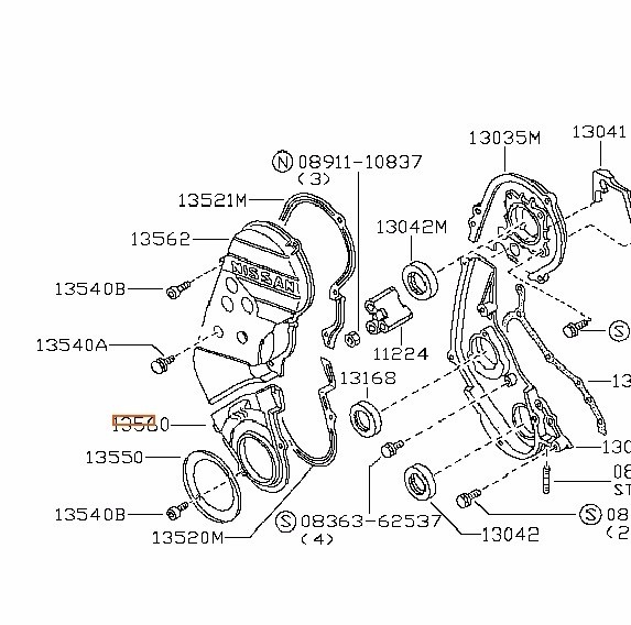 Tapa Banda Distribucion Inf Nissan Tsuru 3 B13 93-96 8 ... Tapa Banda Distribucion Inf Nissan Tsuru 3 B13 93-96 8 ...
