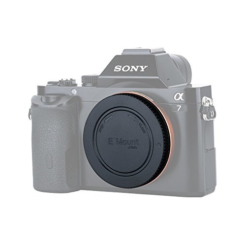 Cámara Tapa del cuerpo para Sony NEX E-Mount Lentes Serie E Nuevo Lente trasera polvo Tapa