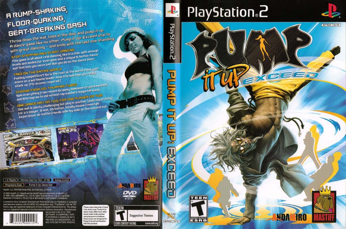 Tapete De Baile + Juego Pump It Up Exceed Playstation 2 ...
