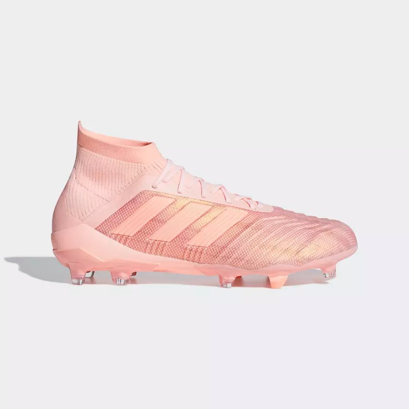 taquetes adidas predator 18.4 fxg rosas