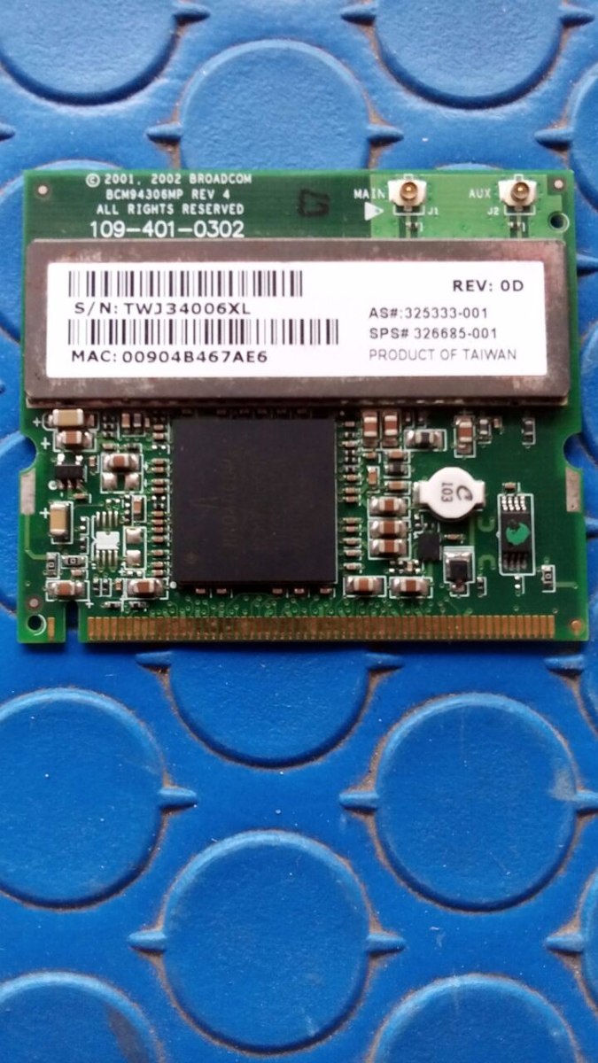 BCM94306MP REV 4 DRIVERS FOR WINDOWS VISTA