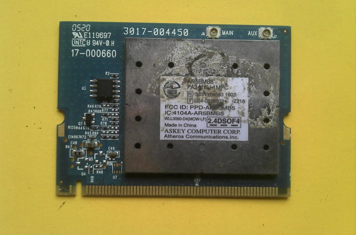 Cisco Aironet 802.11A/B/G Wireless PCI Adapter