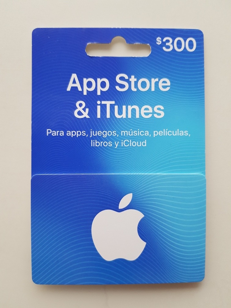 Tarjeta De Regalo App Store & Itunes 389.00 en Mercado Libre