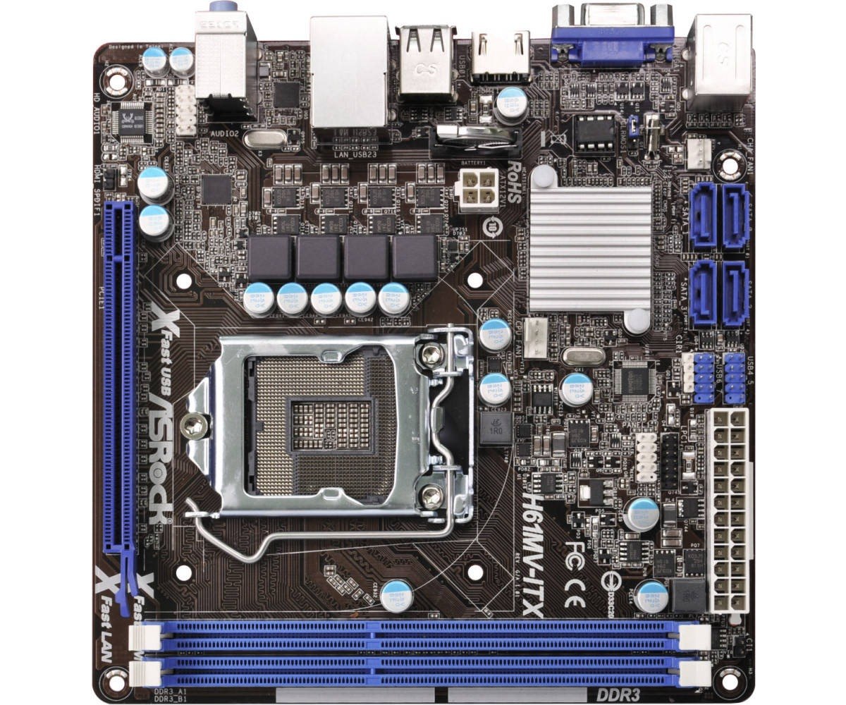 Asrock H61M-ITX Descargar Controlador Asrock H61M-ITX Driver Windows 7