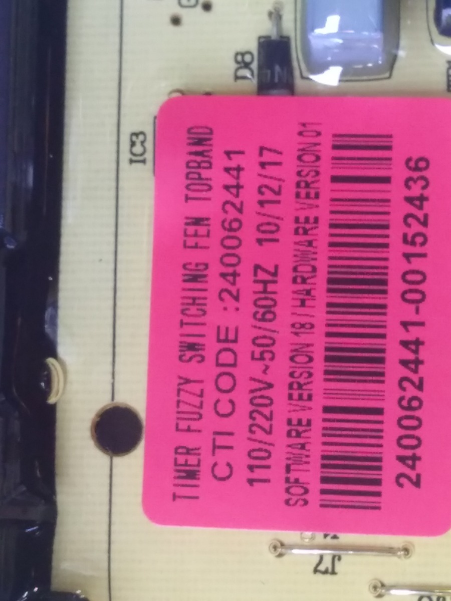 Tarjeta Panel Lavadora Fensa Mademsa De 8 5 Kg 45 000 En