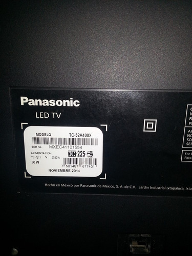Tarjeta Tcon Panasonic Tc-32a400x