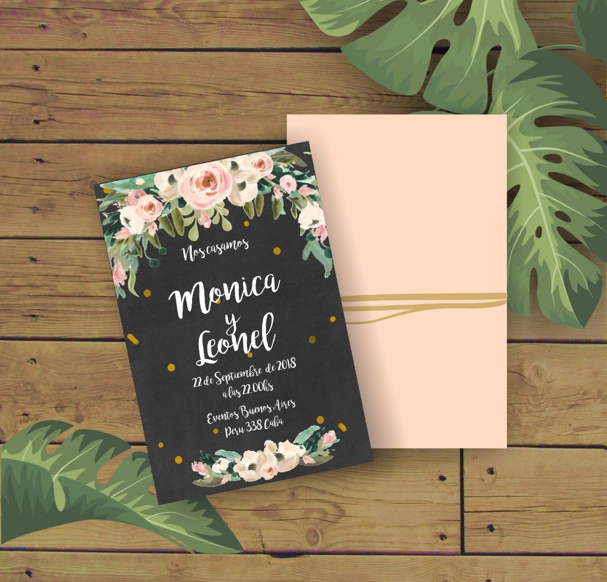 tarjetas de casamiento v