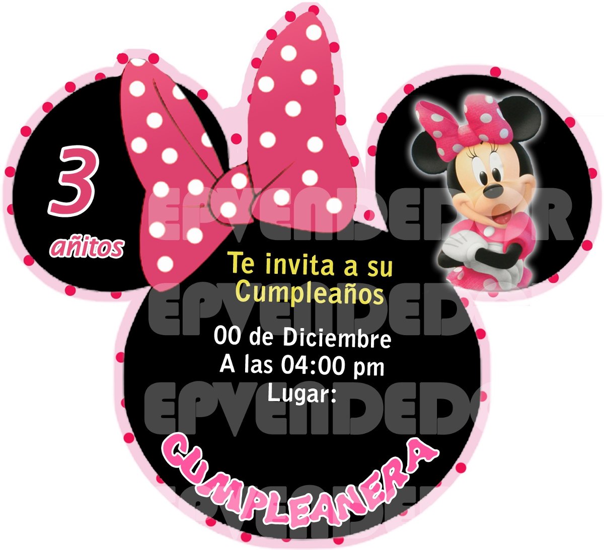 Tarjetas De Minnie Bebe Para Cumpleanos De 1 Ano Tarjetas De Minnie Bebe Para Cumpleanos De 1 Ano