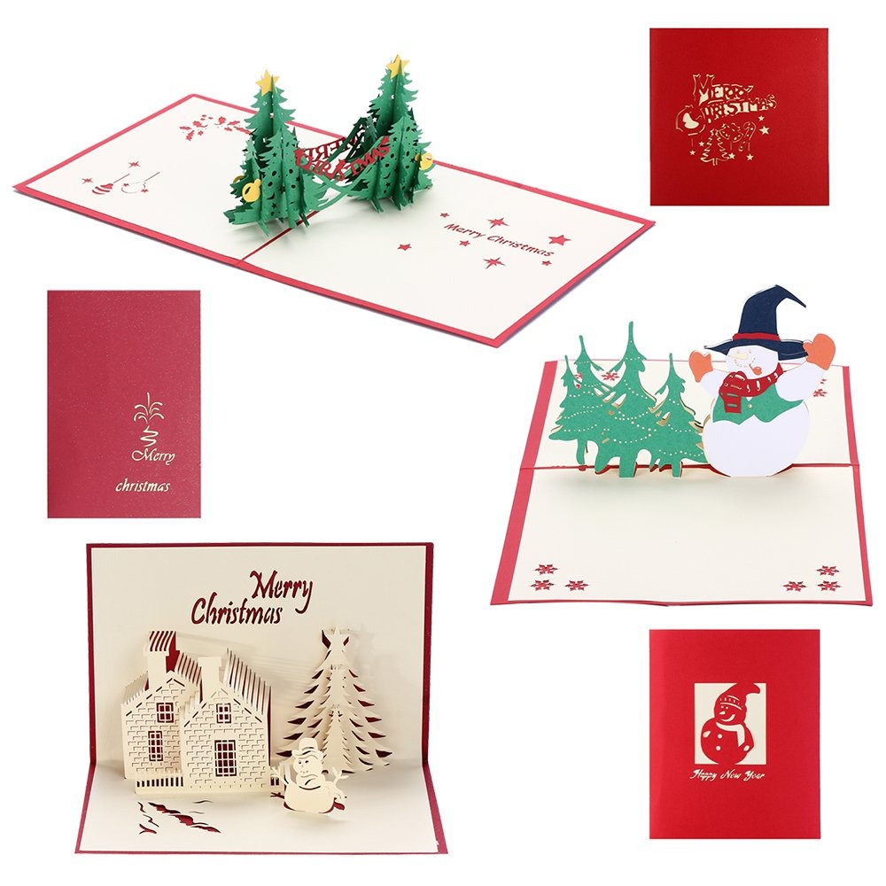 tarjetas de navidad 3d