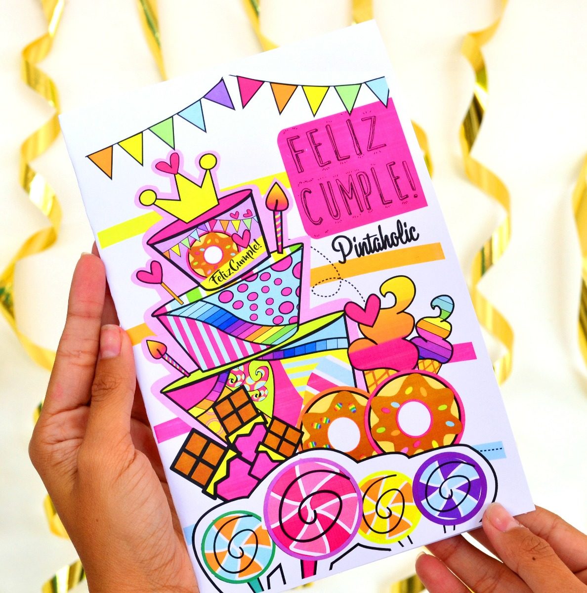 tarjetas de regalo feliz cumplea 241 os 1 2 carta pintaholic carta de cumpleanos