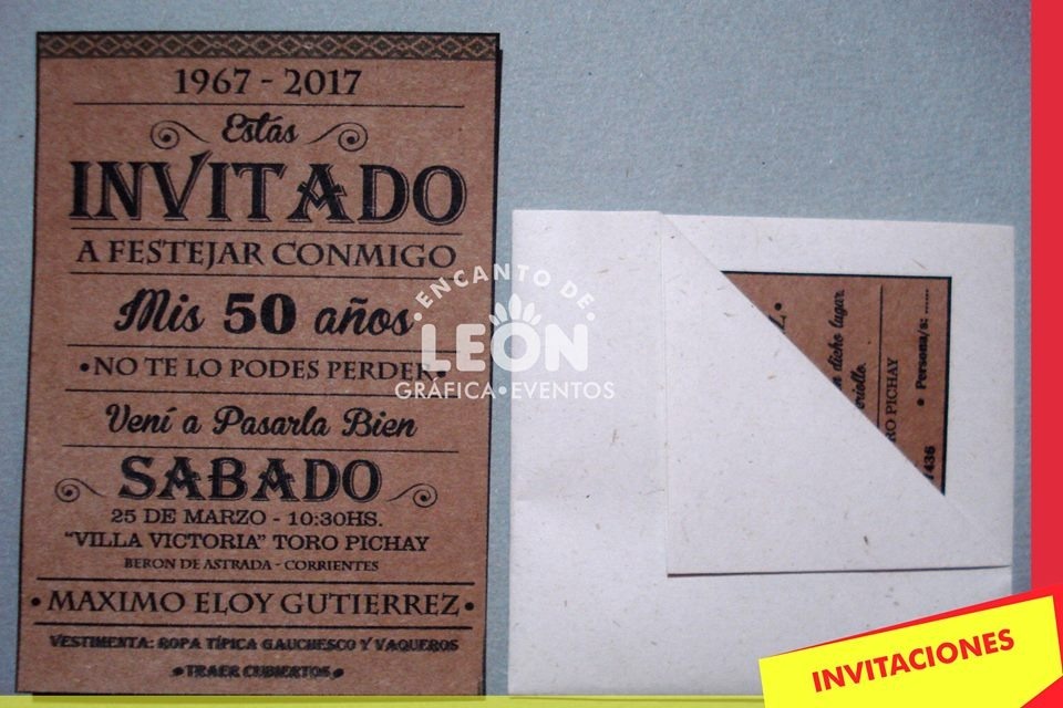 Invitacion De Cumpleaños Para Adultos 50 Años Invitacion De Cumpleaños Para Adultos 50 Años