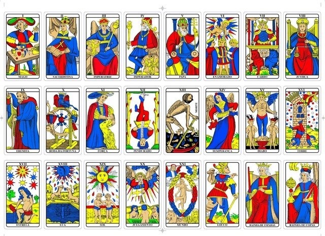 Tarot De Marselha - 22 Cartas - Baralho - R$ 29,90 em 