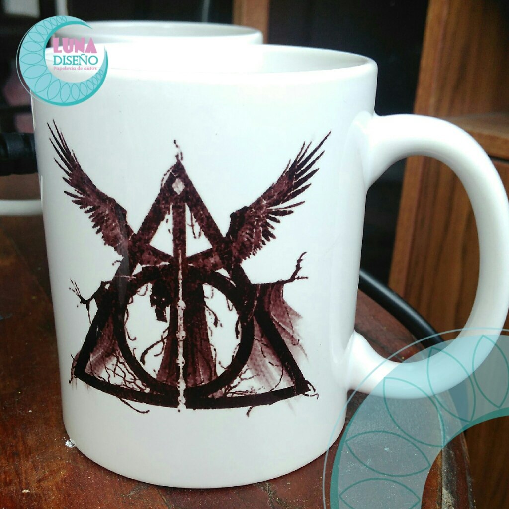 Taza Harry Potter Y Las Reliquias De La Muerte, Blanca ...