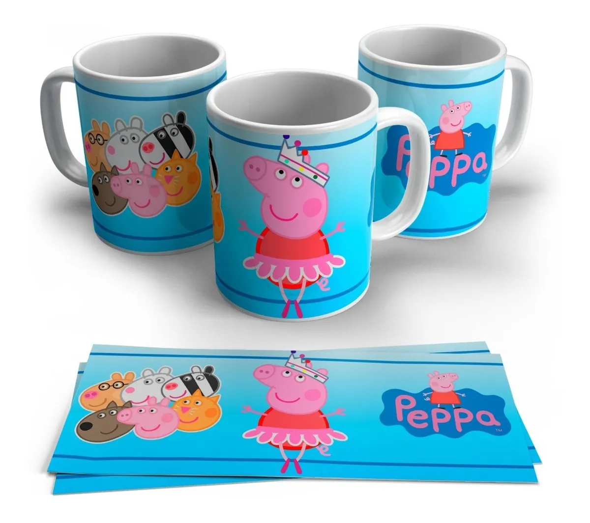 peppa de plástico
