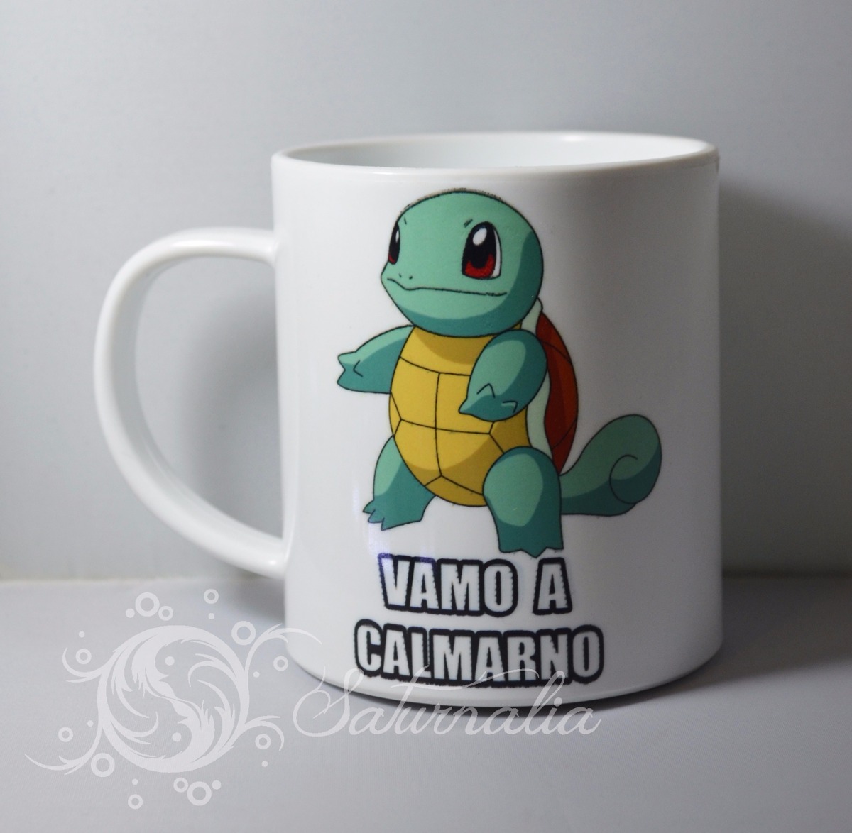 Taza Squirtle Meme Vamo A Calmarno Pokemon 16000 En Mercado Libre
