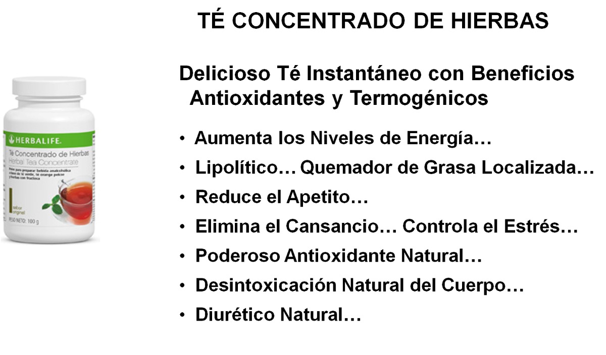 Te De Hierbas - Quemador De Grasa Herbalife 100% Original Te De Hierbas - Quemador De Grasa Herbalife 100% Original