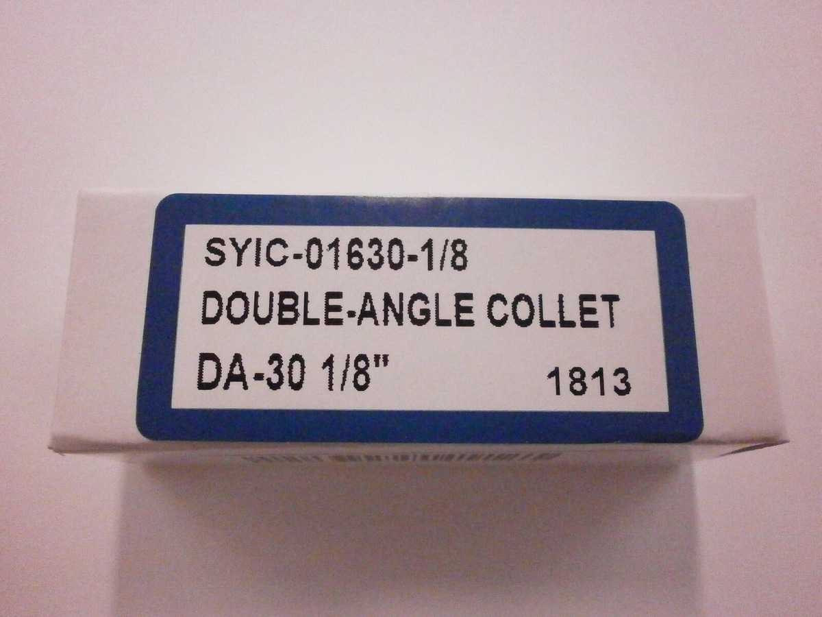 DA300 01630-1//8 TECHNIKS DA 300 PRECISION COLLET 1//8/" DOUBLE ANGLE