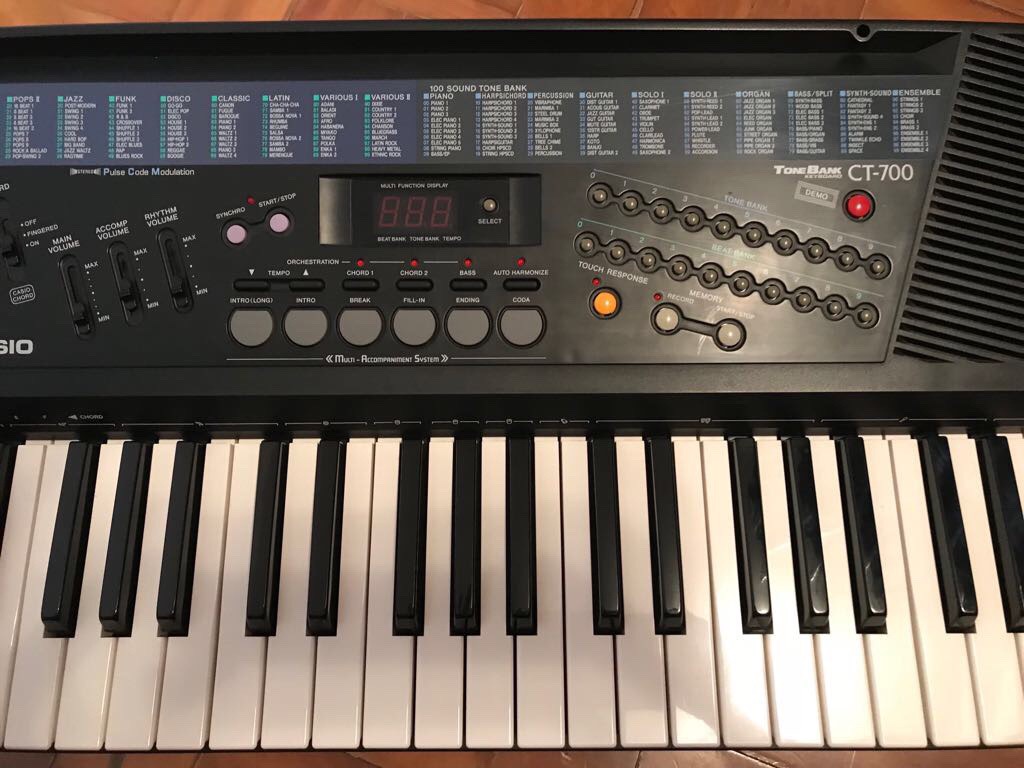 Casio townebank ct 700 manual lawn