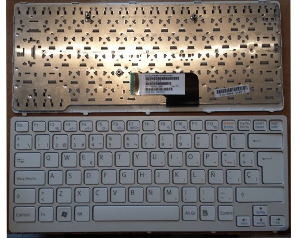 teclado espa 241 ol blanco sony vaio vpc cw vpccw vgn cw vgncw teclado espa 241 ol blanco sony vaio vpc cw vpccw vgn cw vgncw