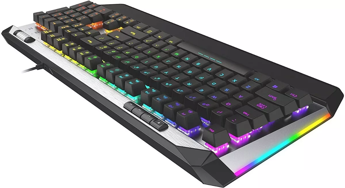 REDNETCORP | Teclado Gamer Patriot Viper V765 Rgb Kailh White Switch Pro - $ 9.500,00