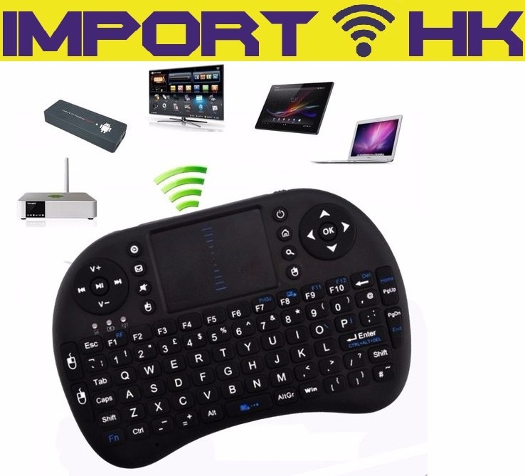 Teclado Mouse Inalámbrico Tablet Android Smart Tv Xbox Led - U$S 13,99