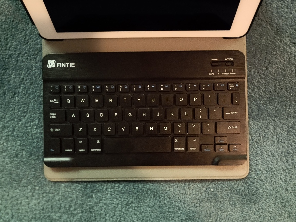 Teclado Ultradelgado Bluetooth Tablet Celular Fintie Nuevo Teclado Ultradelgado Bluetooth Tablet Celular Fintie Nuevo