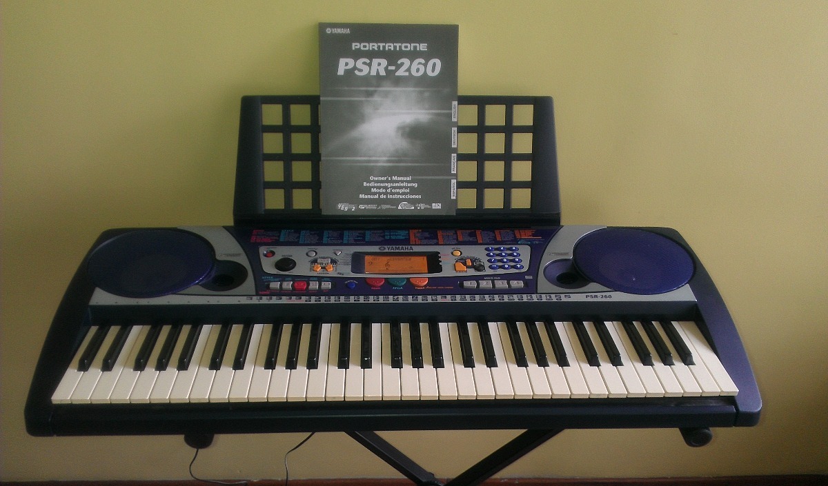 Teclado Yamaha Psr- 260 - Bs. 35.000.000,00 en Mercado Libre