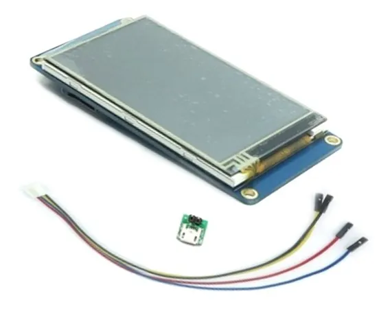 Tela Lcd Ihm Nextion 3.2 Tft 400x240 Touch Serial Arduino