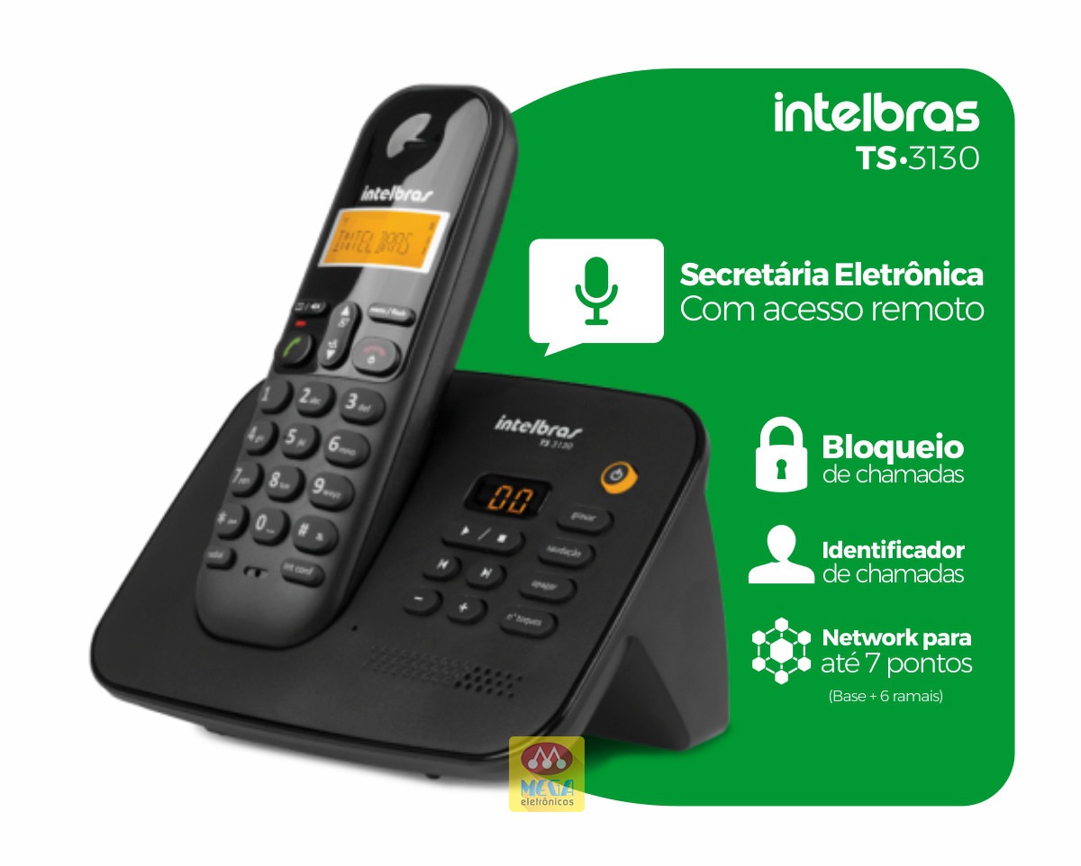Manual - Intelbras TS 40 Telefone sem fio