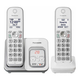 Teléfono Inalámbrico Panasonic Kx-thd532w Con Auxiliar
