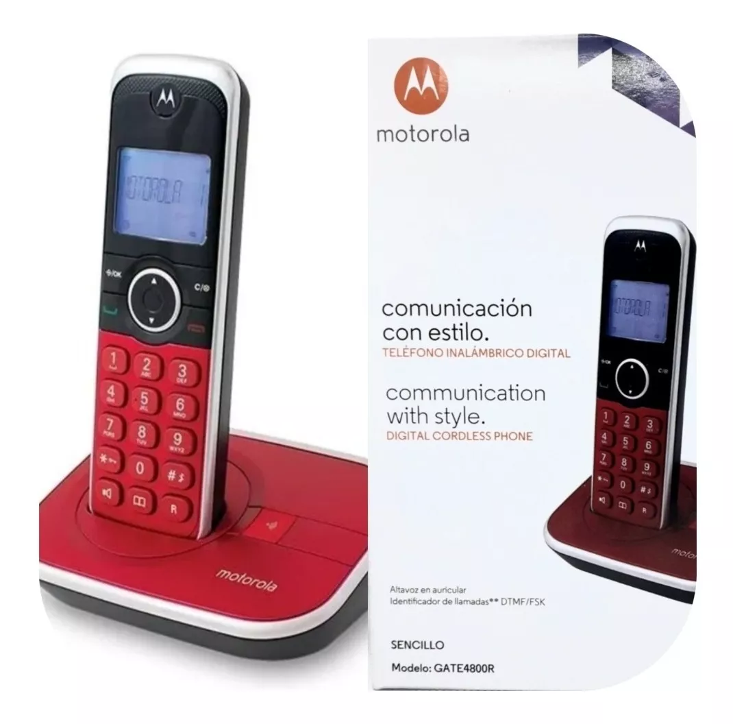 Motorola Teléfono Inalámbrico, Altavoz