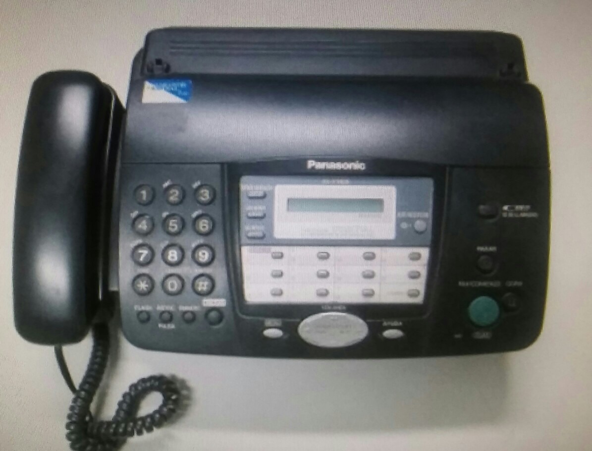 telefono contestador fax panasonic kx ft908 envios 1 580 00 en envios de fax