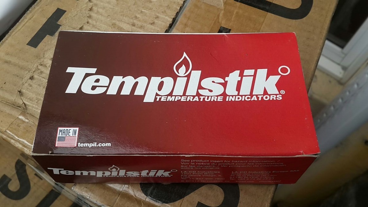 Tempilstik Temperature Indicators 18 Pack Tempil