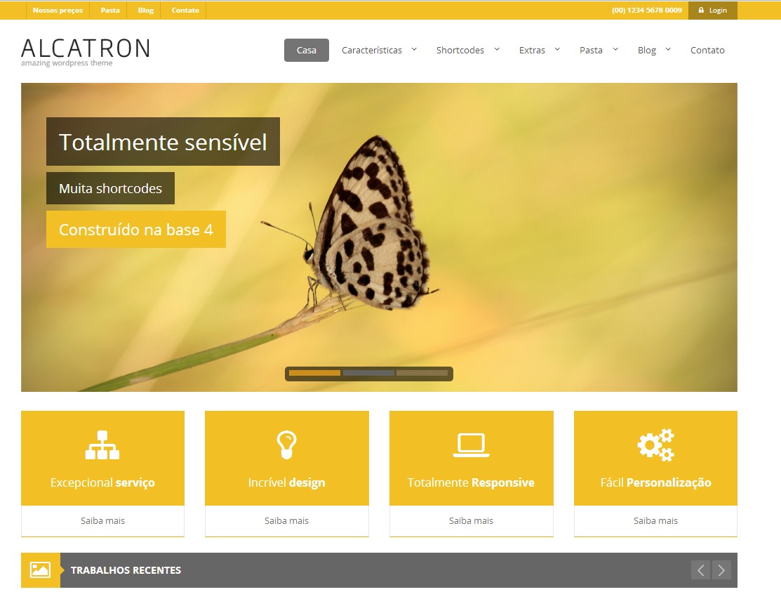 template para site html