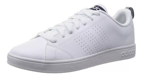 adidas blancos con azul