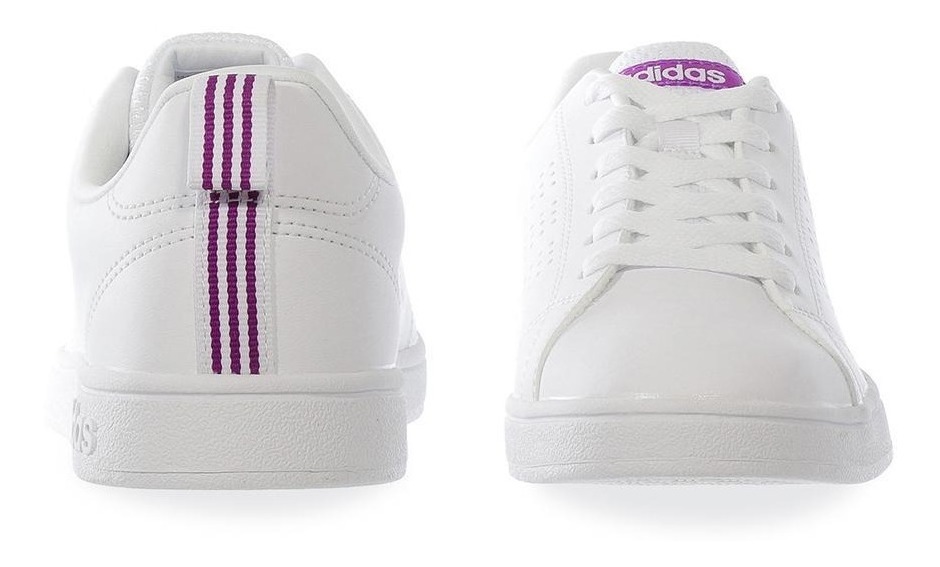 Tenis adidas Advantage Clean W - Bb9616 - Blanco - Mujer Tenis adidas Advantage Clean W - Bb9616 - Blanco - Mujer