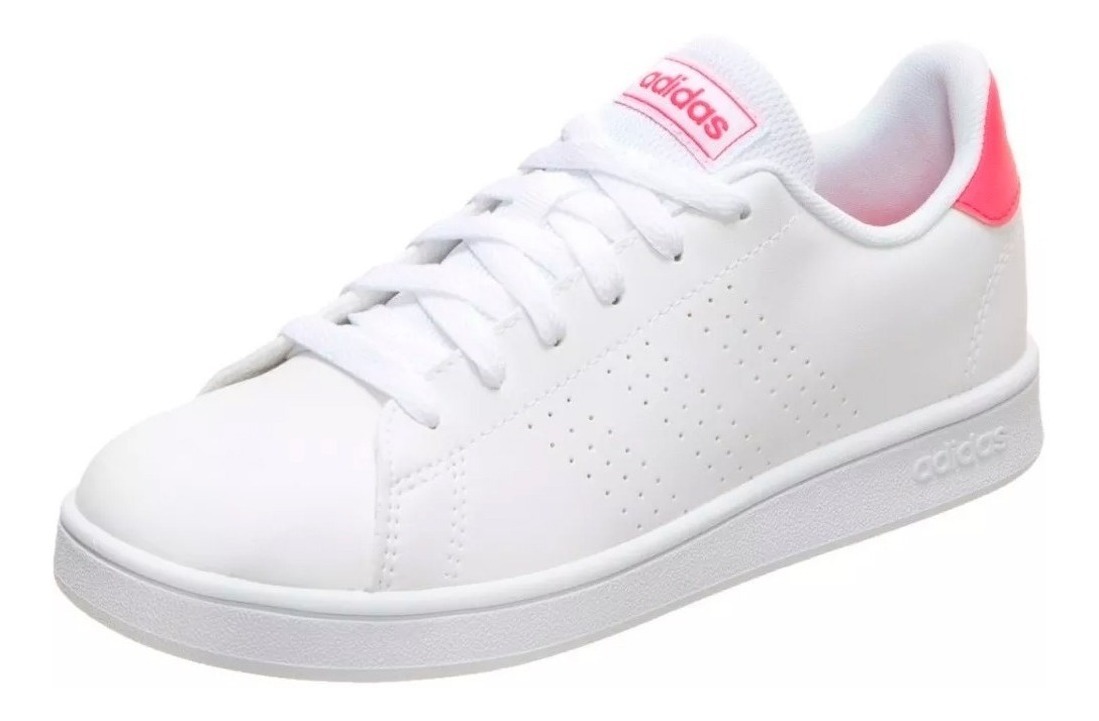 tenis adidas mujer blancos con rosa