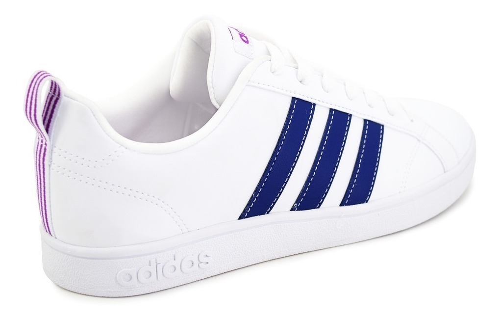 Tenis adidas Advantage | Mujer Blanco/azul Original Bb9620 Tenis adidas Advantage | Mujer Blanco/azul Original Bb9620