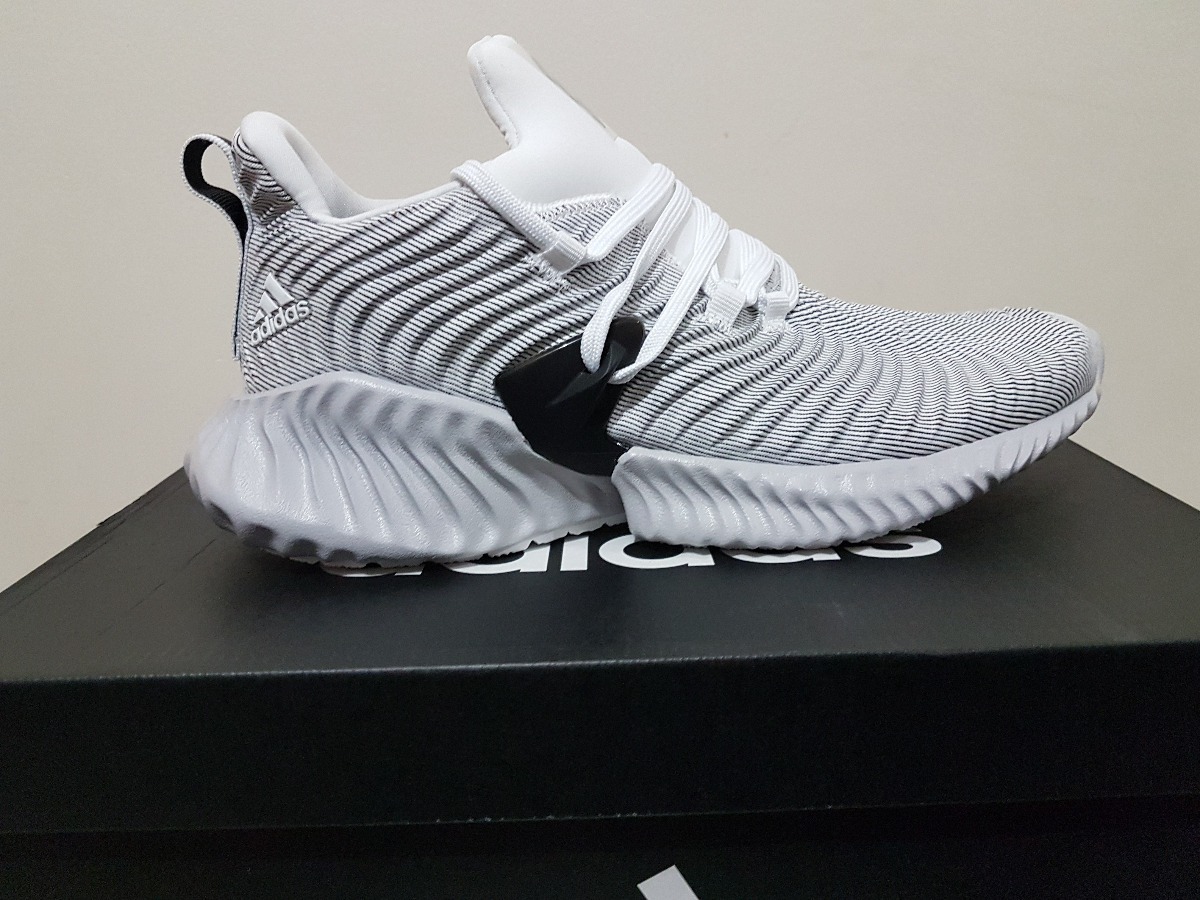 Tenis adidas Alphabounce Instinct Mujer Blanco/gris/negro Tenis adidas Alphabounce Instinct Mujer Blanco/gris/negro