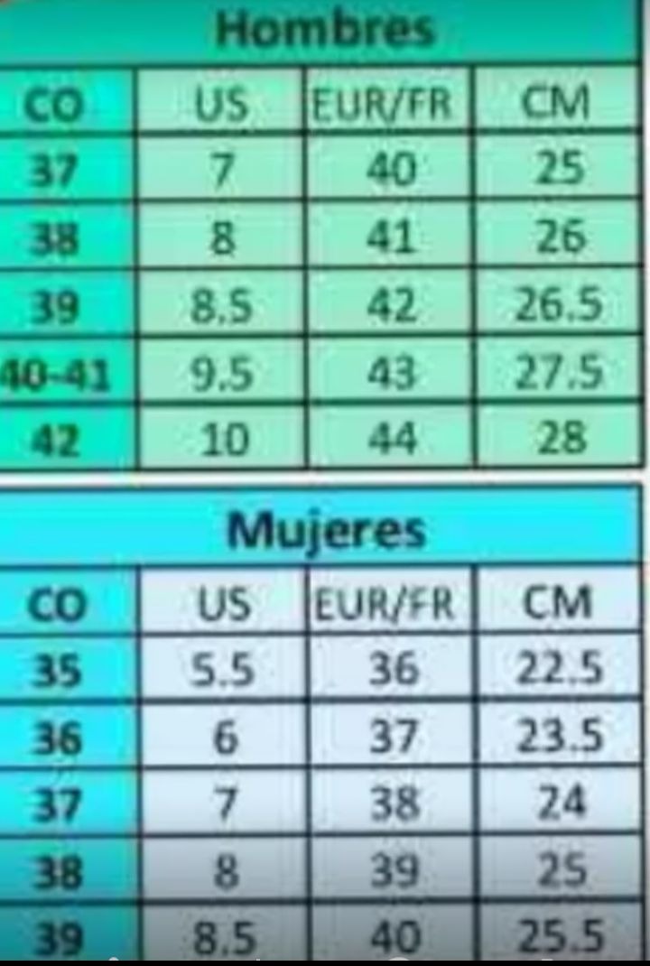 Tenis Que Talla De Zapato Es 37 En Estados Unidos Talla Europea