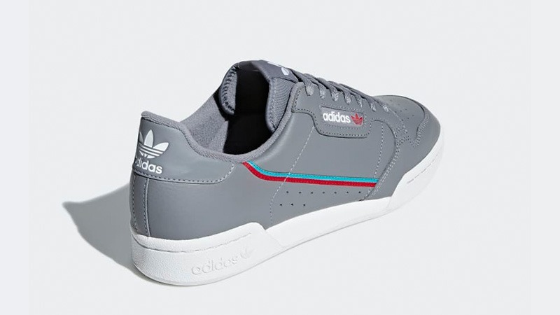 Tenis adidas Continental 80 Gris Hombre Original Tenis adidas Continental 80 Gris Hombre Original