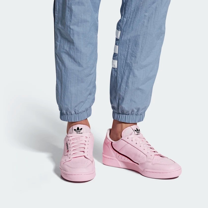 Tenis adidas Continental 80 Rosa Hombre Nuevo Original Tenis adidas Continental 80 Rosa Hombre Nuevo Original